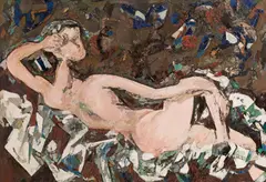 Gustav Hessing, Favourite, 1952, oil on canvas