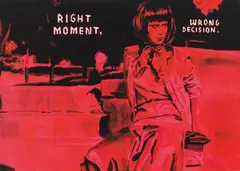 Andreas Leikauf, Right Moment, Wrong Decision, 2007, acrylic on canvas