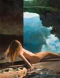 Martin Schnur, Untitled, 2008, oil on canvas; unframed