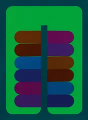 Untitled (CH 25/2013) by Christian Hutzinger, 2013, acrylic on canvas, offered Dec 2018