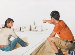 Bernard Ammerer, 1.6., 2007, oil on canvas; unframed