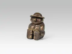 De Asoziale by Gottfried Kumpf, bronze; edition: 497/499, sold Dec 2018