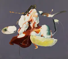 Bianca Regl, Untitled, 2009, oil on canvas; unframed