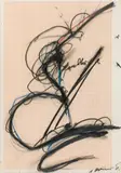 Untitled by Arnulf Rainer, 1969, mixed media on Ultraphan; framed, sold Dec 2018