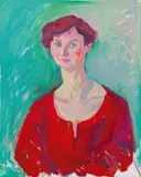 Maria Lassnig, Portrait of a Woman