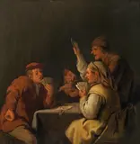 Jan Miense Molenaer, The card players