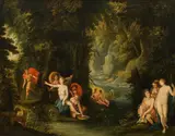 Hendrik van Balen, Diana and Actaeon, oil on canvas