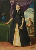 Lavinia Fontana, Portrait of a woman, oil on copper