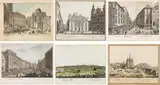 Carl Schütz, Mixed lot historical views, 6 pieces