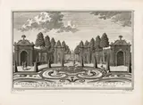 Salomon Kleiner, Vera et accurata delineatio … / Wahrhaffte und genaue Abbildung aller Kirchen und Klöster… 2. … keyserl: Burg und Lust-Häuser als anderer fürstl. und gräffl: oder sonst anmuthig und merckwürdiger Palläste … 3. … antiquen als modernen Kirchen, Ehren-Säulen, Stifftungen, Spitählern, etc. … 4. … so wohl geistlich – als weltlichen meistens neu ausgeführten Gebäuden … 5. … Grundrisse folgender Lustgärten und Prospecten …, 5 parts in 1 book, Augsburg, Johann Andreas Pfeffel, 1724-1737