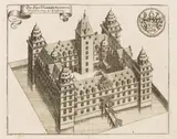 Matthäus Merian the Elder, Topographia Archiepiscopatuum Moguntinensis Treuirensis et coloniensis. Das ist Beschreibung der vornembsten Stätt und Plätz, in denen Ertzbistumen Maynz Trier und Cöln, Matthäus Merian, (1660)