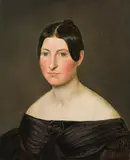 Ferdinand Georg Waldmüller, Portrait of a lady, oil on panel