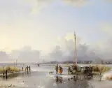 Remigius Adrianus Haanen, Strolling on ice