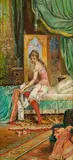 Hans Zatzka, At the boudoir