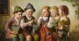 Edmund Adler, The knitting lesson