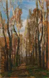 Tina Blau, A landscape in the Prater, Vienna