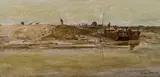 Eugen Jettel, Dutch landscape, 1893, oil on panel