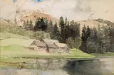 Marie Egner, Ödenteich at the river Ysper