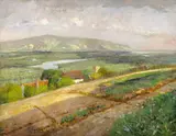 Marie Egner, View towards the Bisamberg