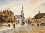Karl Wenzel Zajicek, View of Hietzing