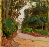 Carl Moll, Bois de Boulogne in Algier