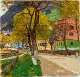 Carl Moll, Hofgastein im Mai