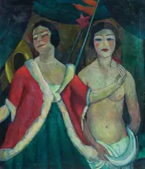 Maximilian Reinitz, A grand gesture, 1932, oil on canvas