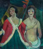 Maximilian Reinitz, A grand gesture, 1932, oil on canvas