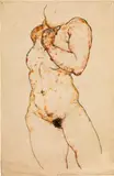Otto Rudolf Schatz, Female nude