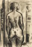 Rudolf Wacker, Nude from the back
