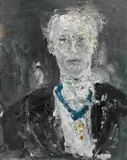 Wilhelm Thöny, Man with medal, 1928-31, oil on canvas
