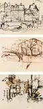 Herbert Boeckl, Sketchbook (35 pages)