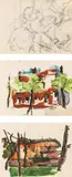 Herbert Boeckl, Sketchbook (40 pages)