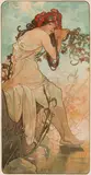 Alphonse Mucha, Eté (the summer) from the series "The Seasons