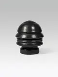 Renato Bertelli, Profilo continuo (head of Mussolini), 1933, terracotta, black patinated