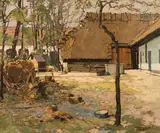 Josef Stoitzner, Farmstead in Lower Austria, c. 1930, oil on canvas