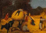 Josef Dobrowsky, Harvest scene
