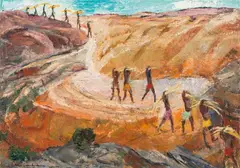 Niger by Willy Eisenschitz, 1959, oil on canvas, offered Jun 2018