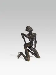 Ferdinand Böhme, Naomi, bronze patinated