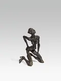 Ferdinand Böhme, Naomi, bronze patinated