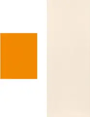 Heinrich Dunst, Untitled, two-part, 1994/95, acrylic on aluminium, acrylic on canvas; unframed
