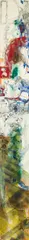 Katharina Prantl, on the water, 1995, mixed media on canvas; unframed