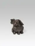 Gottfried Kumpf, Bella, bronze casting after clay model; edition: 121/500