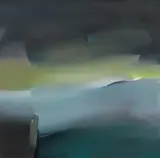 Andi Ehlers, Untitled, 2010, oil on canvas; framed