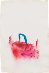 Martha Jungwirth, Untitled from the series "Bali, 2010, watercolour on laid paper; framed