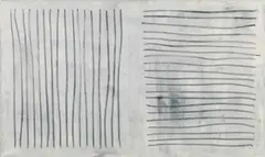 Oswald Oberhuber, Untitled, 1986, oil on canvas; unframed
