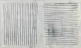 Oswald Oberhuber, Untitled, 1986, oil on canvas; unframed