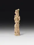 Oswald Oberhuber, plaster model of "Man and Woman, plaster