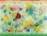 Uta Peyrer, Untitled, 1990, mixed media on paper; framed