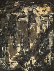 Walter Vopava, Untitled, 1990, oil on canvas; unframed